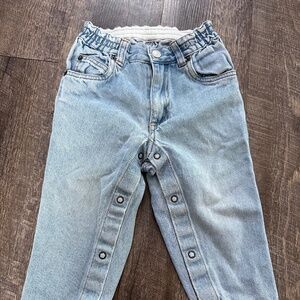 Vintage baby jeans, baby jeans, baby pants, toddler jeans, toddler pants, snaps